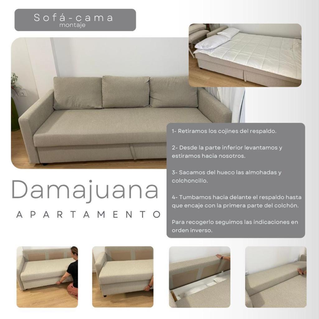 Apartamento Turistico Damajuana Parking Free 埃斯帕尔蒂纳斯 外观 照片